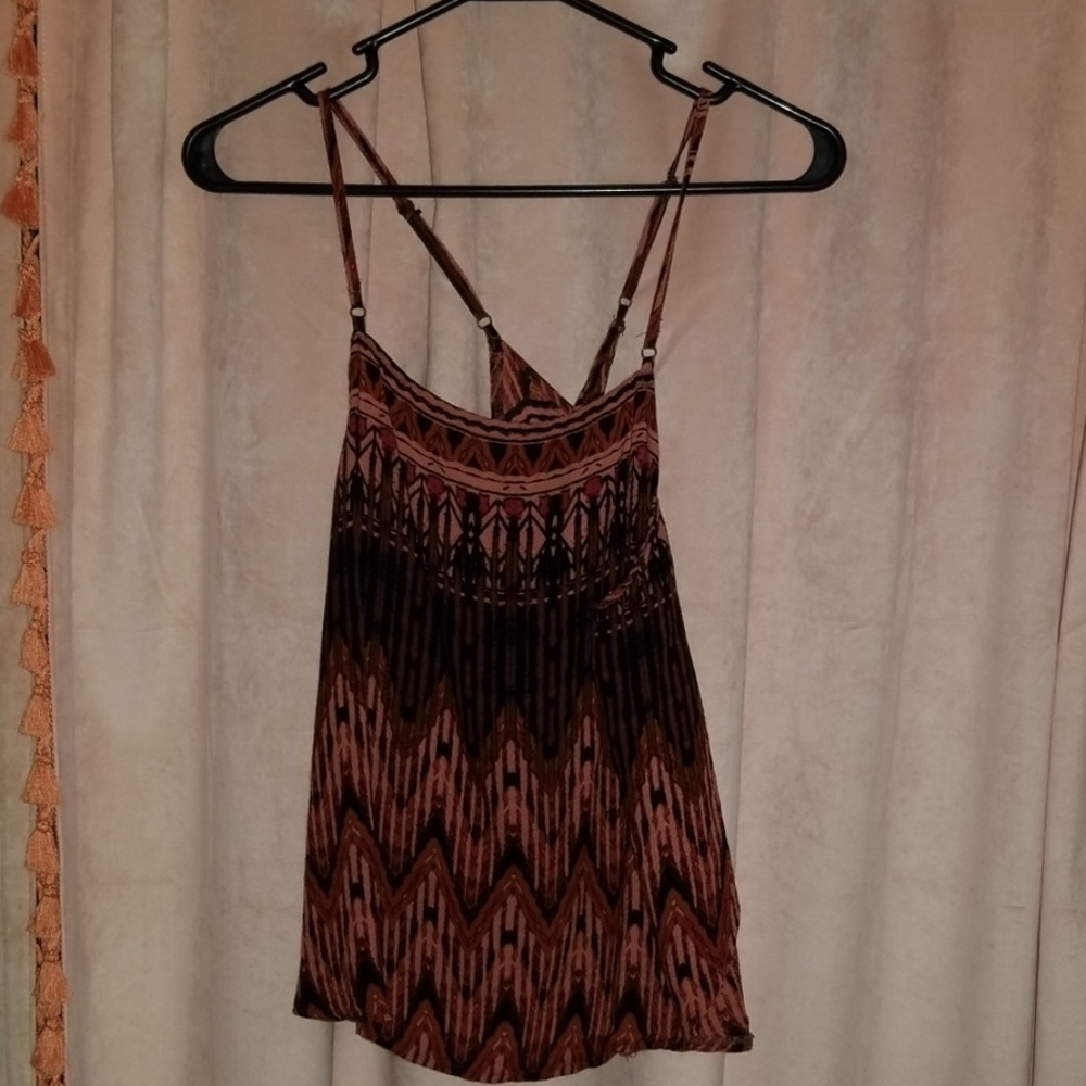 Tank/cami split back